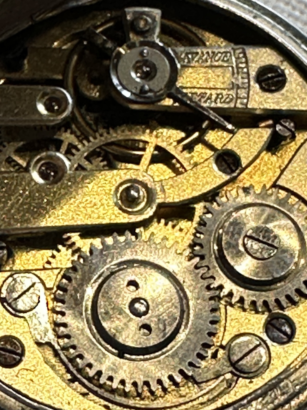 Antike Taschenuhr/Schützengrabenuhr