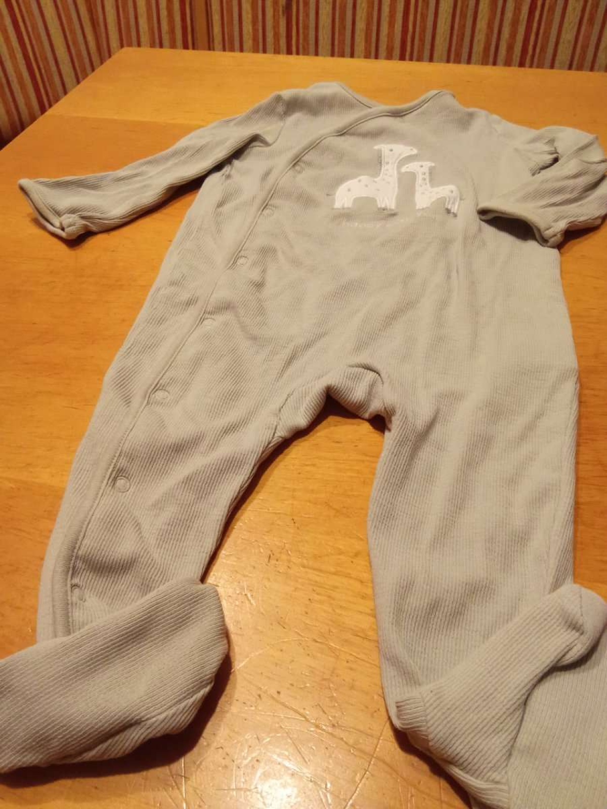 Sehr schöner Strampler von C&A in gr. 80 abzugeben.