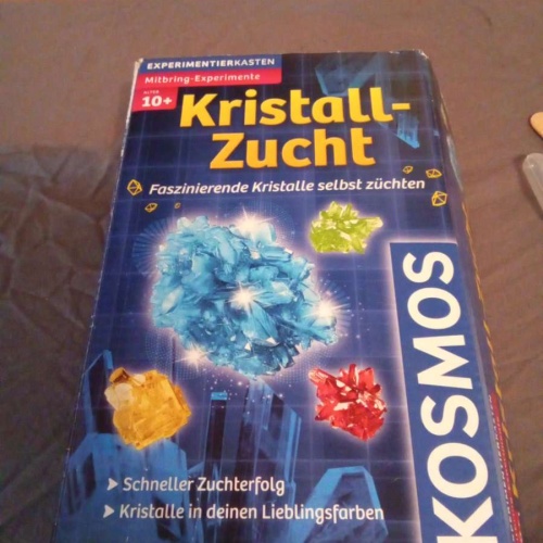 Sehr schönes Experimentier Set von Kosmos abzugeben, Kristall zucht.