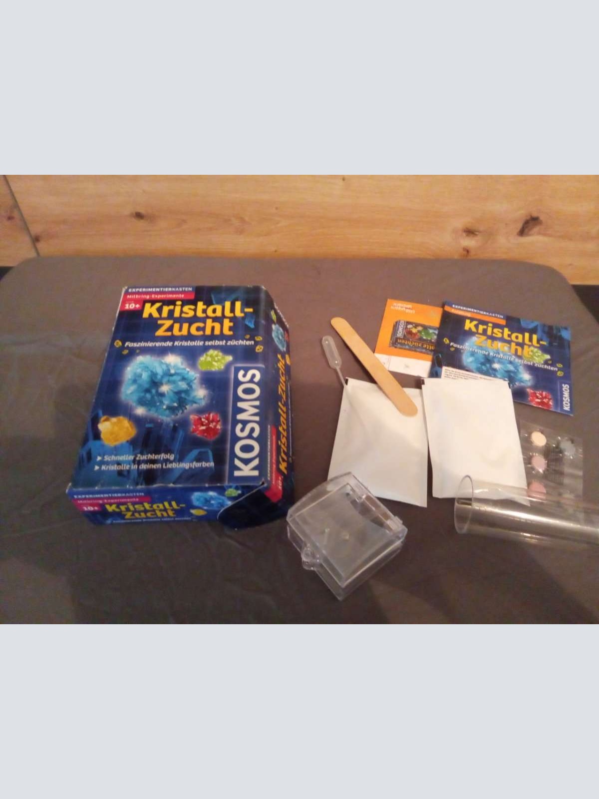 Sehr schönes Experimentier Set von Kosmos abzugeben, Kristall zucht.