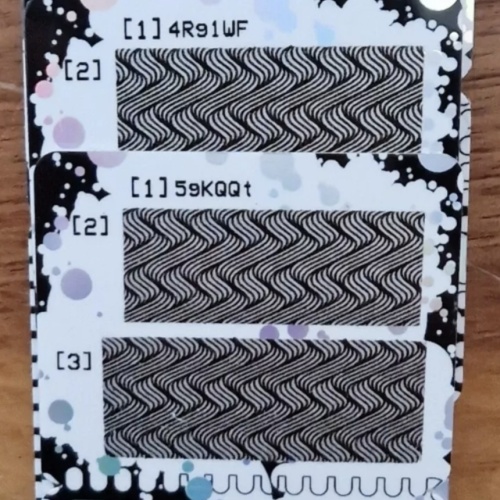 12x Cryptostamps 1.0 Österreich, 4x schwarz, 8x grün