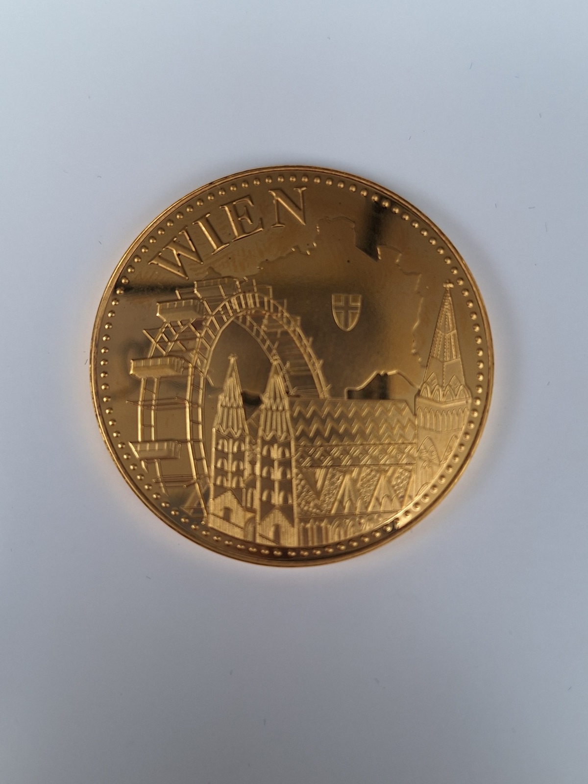 Münze, "100 Jahre Bundesland Wien". Gedenkprägung, Limitiert