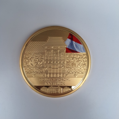Gedenkmünze Goldenes Dachl Innsbruck