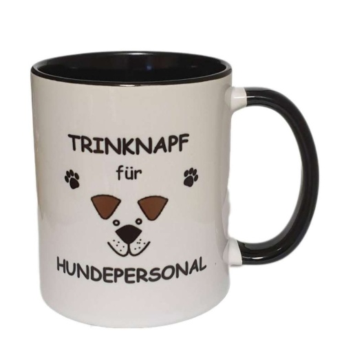 Tasse Trinknapf für Hundepersonal