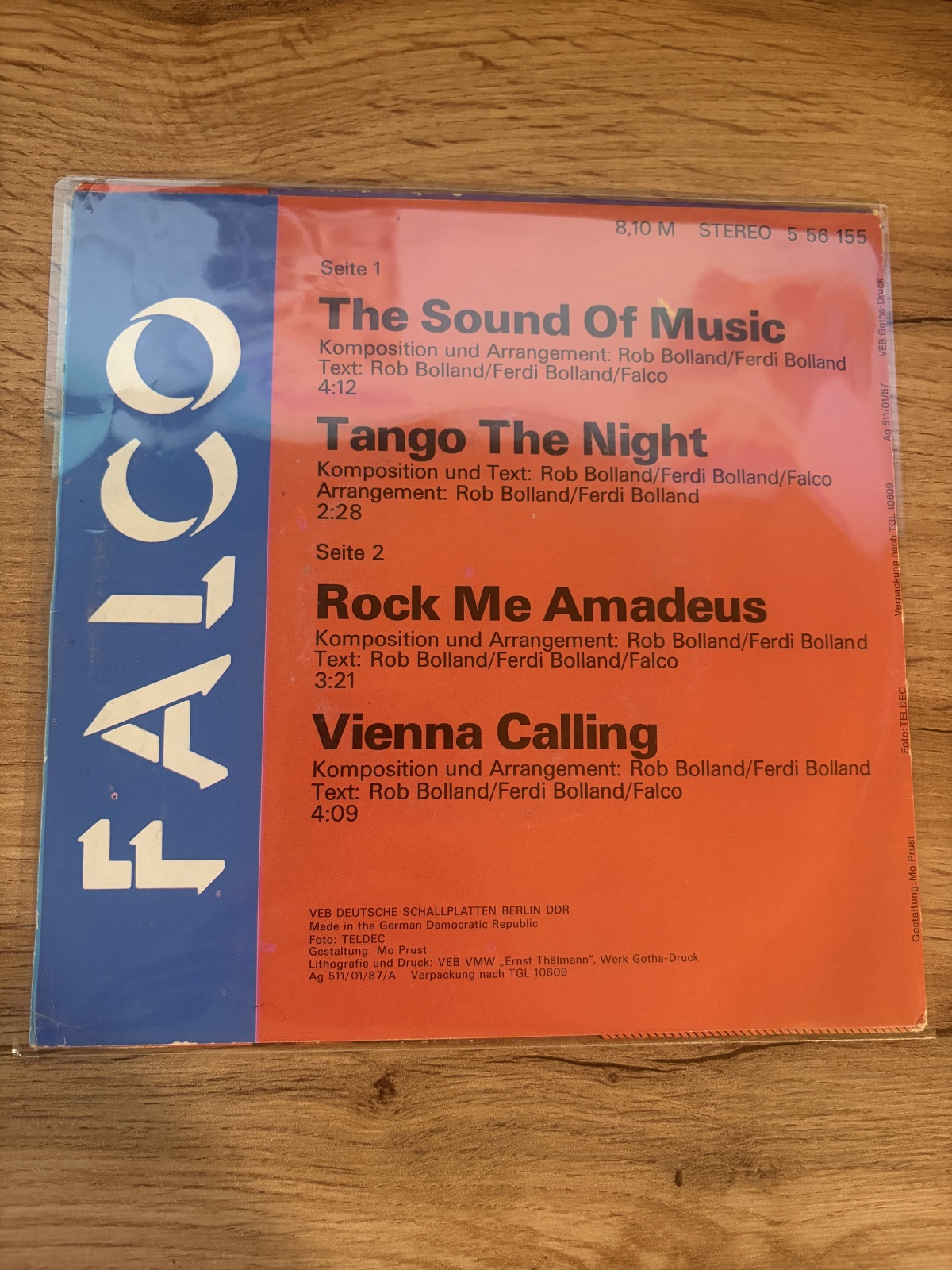 Falco - Falco / SINGLE / SIGNIERT