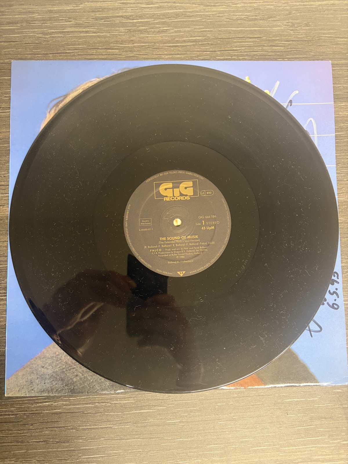 Falco – The Sound Of Musik / 12 MAXI / SIGNIERT