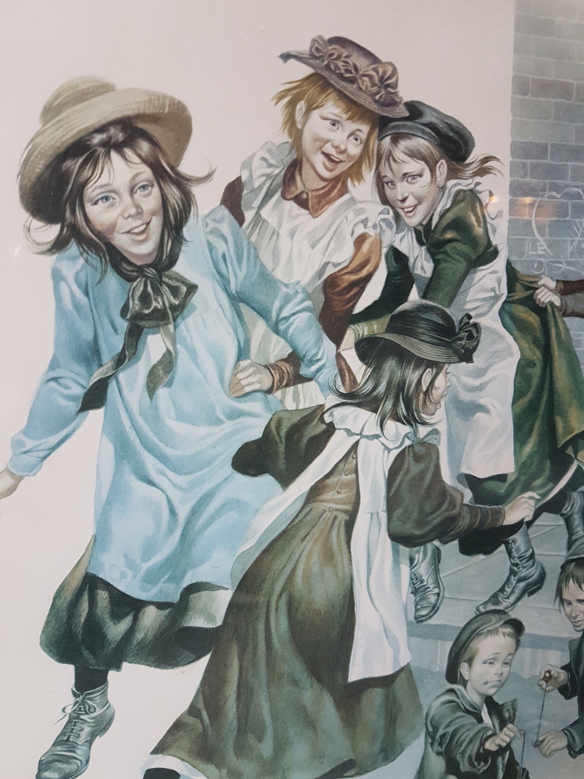 Ronald Embleton Lithografie - Gesigneerd - Ingelijst/Glas