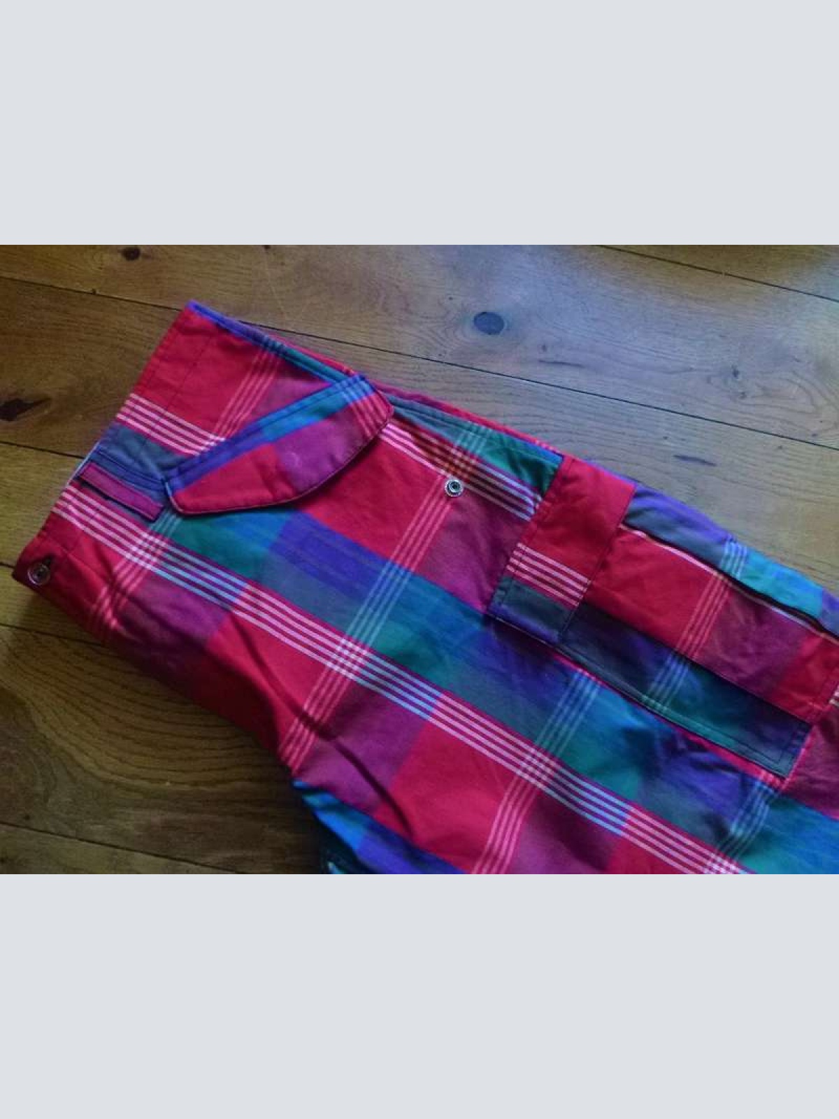 Cargohose M65 Darkworld Vintage Trousers kariert UNISEX!