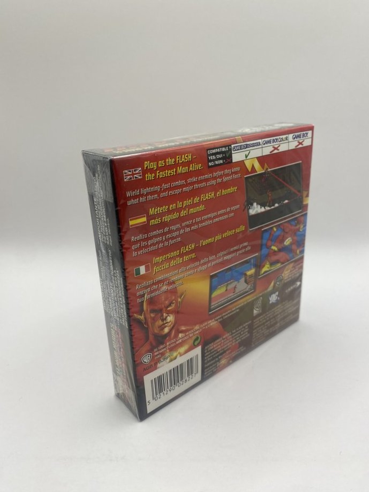 Nintendo Gameboy Advance Spiel The Flash Justice League Heroes - NEU SEALED