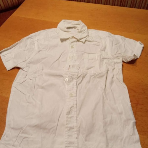 Sehr schönes Kurzarm Hemd in gr. 122 /128 abzugeben
