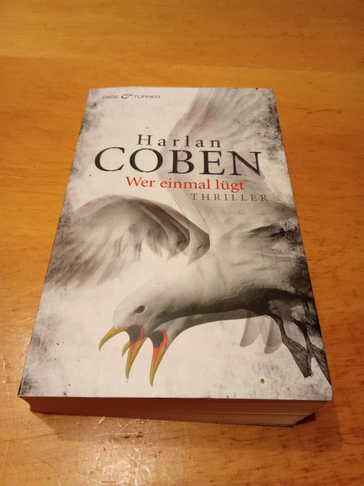 Sehr schönes Buch abzugeben, Wer einmal lügt.