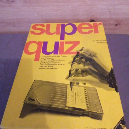 Sehr tolles Super Quiz Spiel von Ravensburger abzugeben.