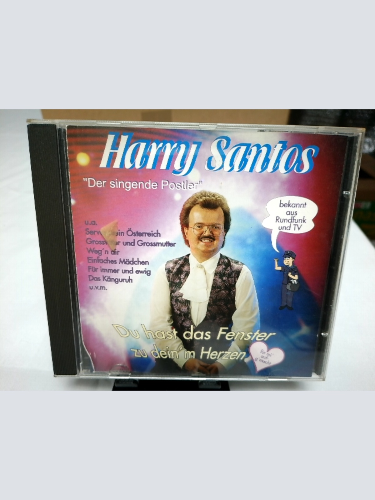 CD / Harry Santos - Du hast das Fenster zu deinm Herzen