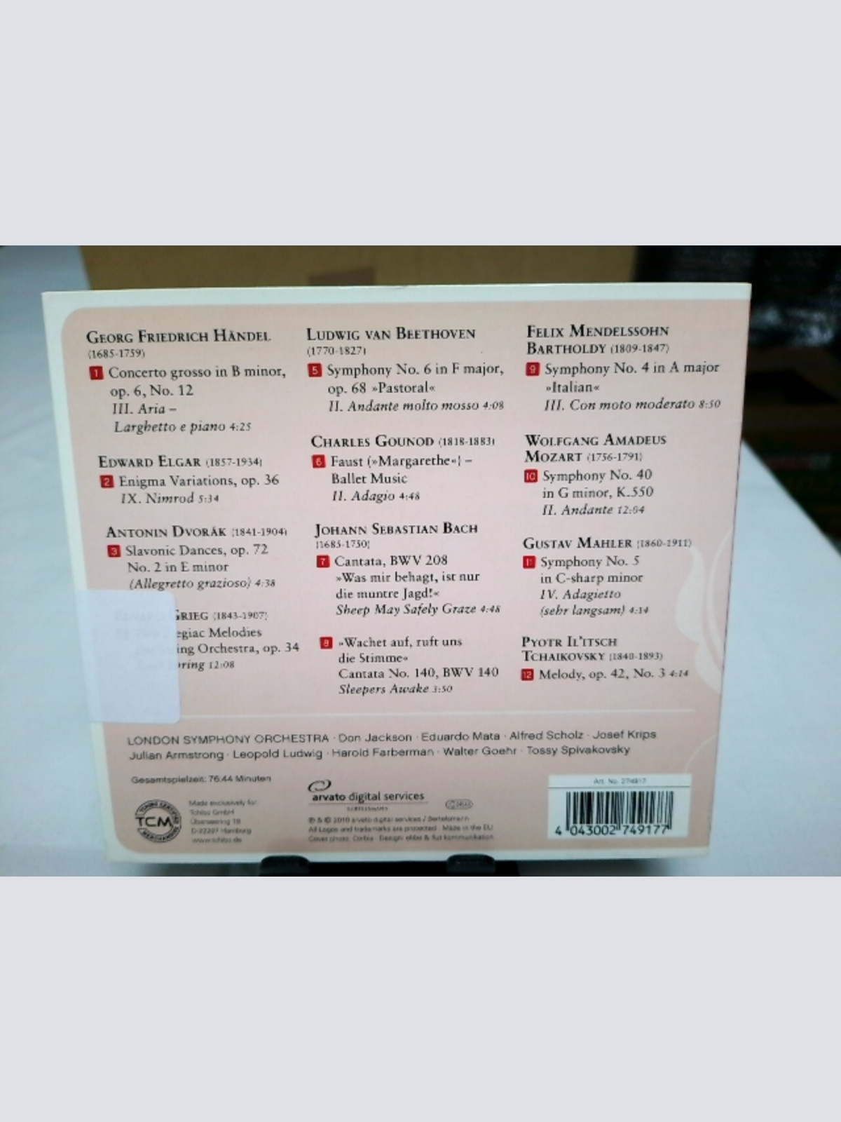 CD / Classic for Wellness