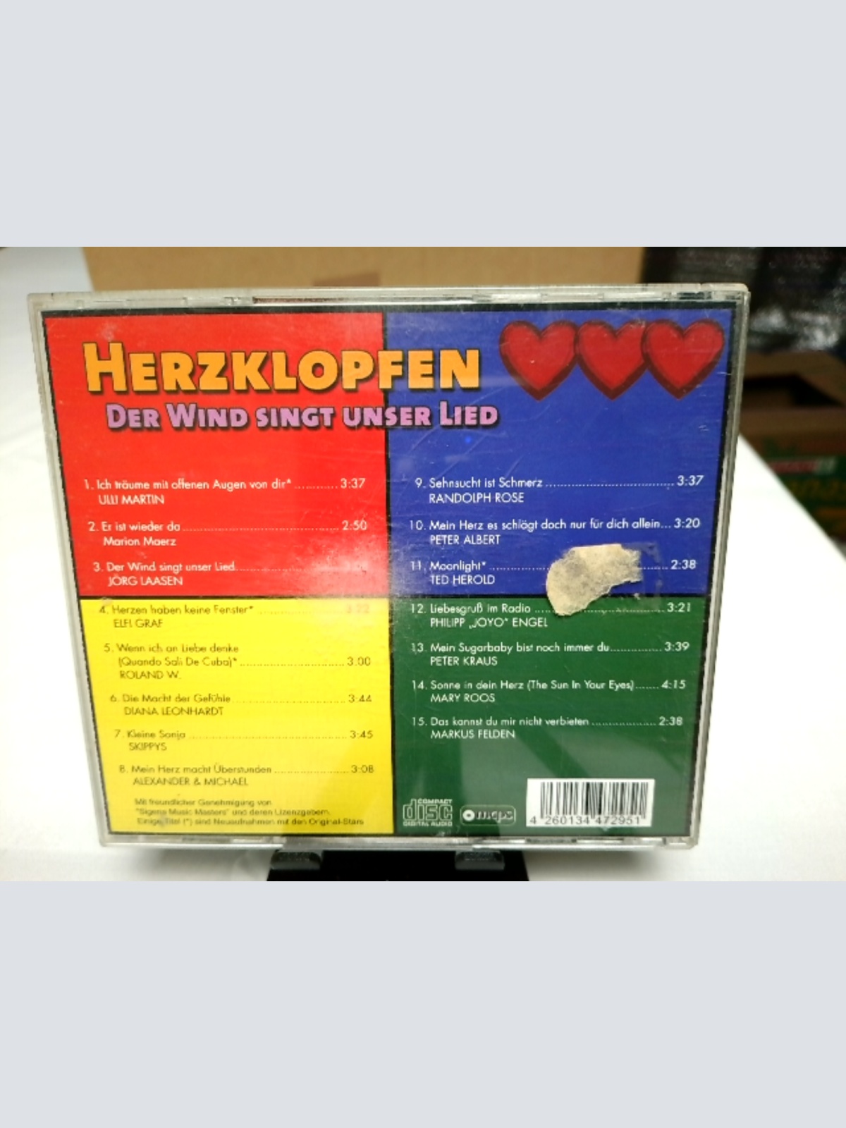CD / Herzklopfen - Der Wind singt unser Lied