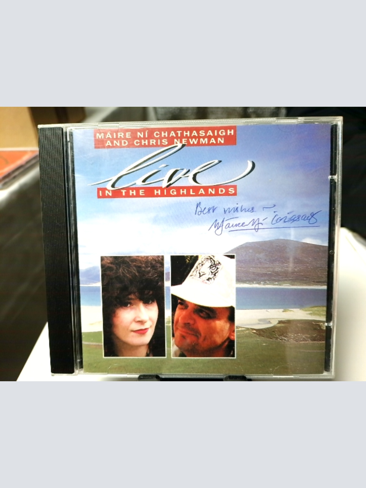 CD / Live in the Highlands Maire ni Chathasaigh and chris Newman