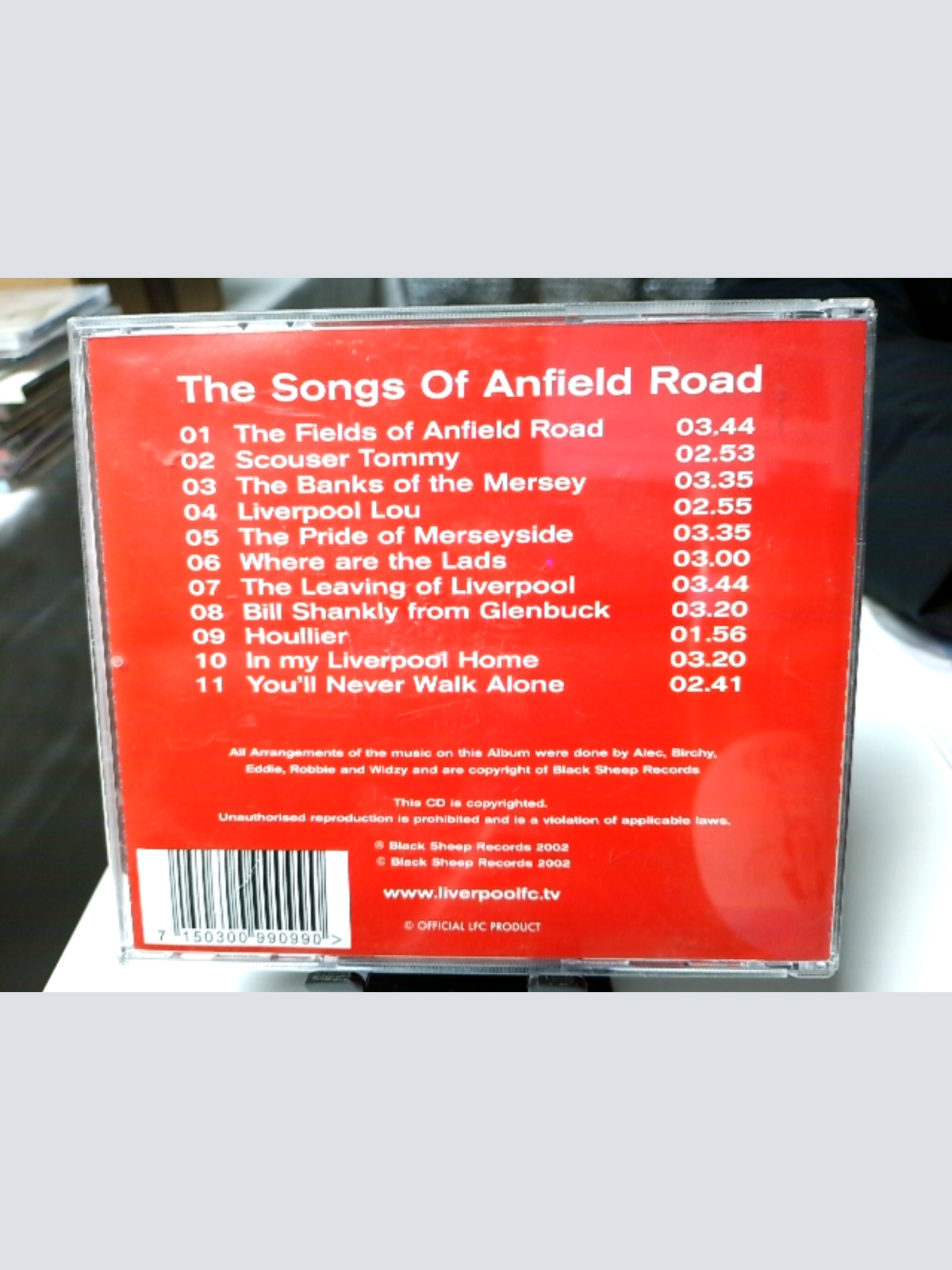 CD / Scotch on the Rocks - The Songs of Anfield Road