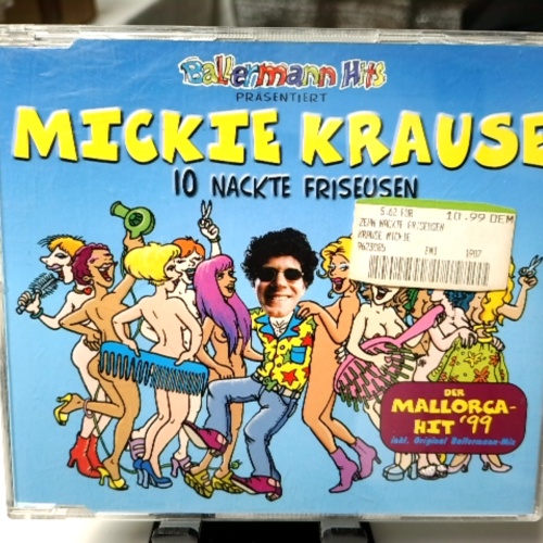 MAXI CD / Mickie Krause – 10 Nackte Friseusen
