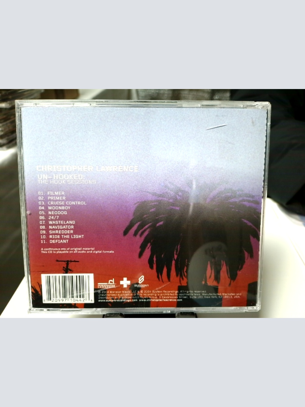 CD / Christopher Lawrence – Un-Hooked: The Hook Sessions