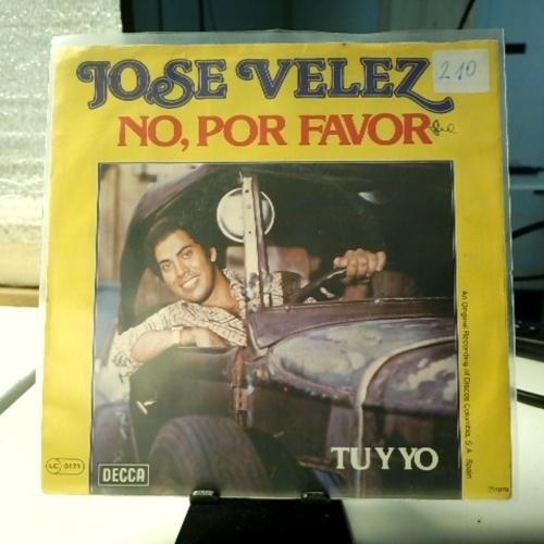 SINGLE / Jose Velez – No, Por Favor