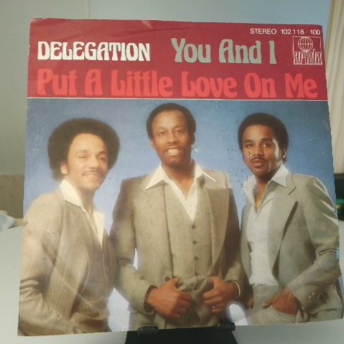 SINGLE / Delegation – Put A Little Love On Me / You And I