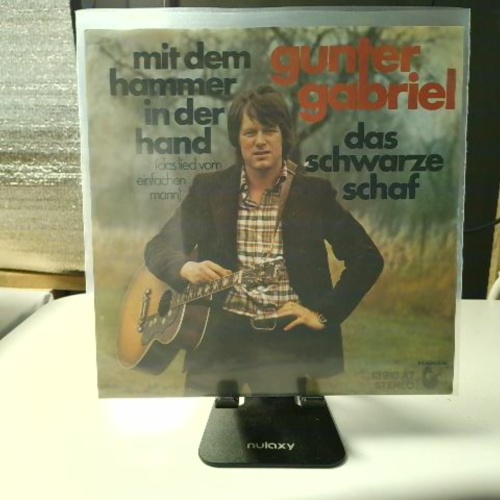SINGLE / Gunter Gabriel – Mit Dem Hammer In Der Hand (Das Lied Vom Einfachen Mann)