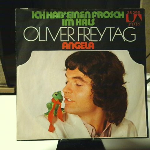 SINGLE / Oliver Freytag – Ich Hab' Einen Frosch Im Hals / Angela