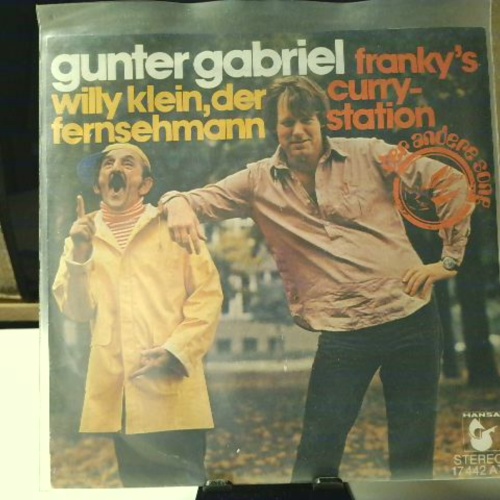SINGLE / Gunter Gabriel – Willy Klein, Der Fernsehmann