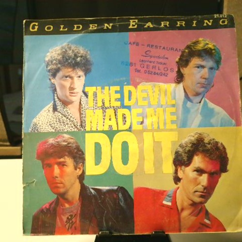 SINGLE / Golden Earring – The Devil Made Me Do It