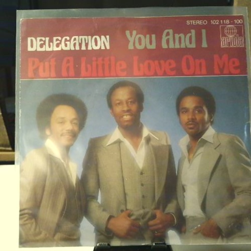SINGLE / Delegation – Put A Little Love On Me / You And I