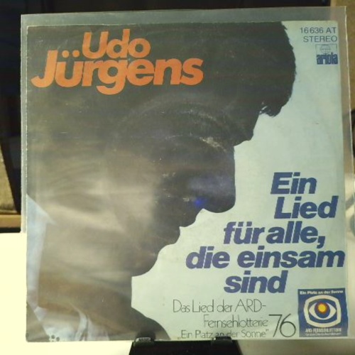 SINGLE / Udo Jürgens – Ein Lied Für Alle, Die Einsam Sind