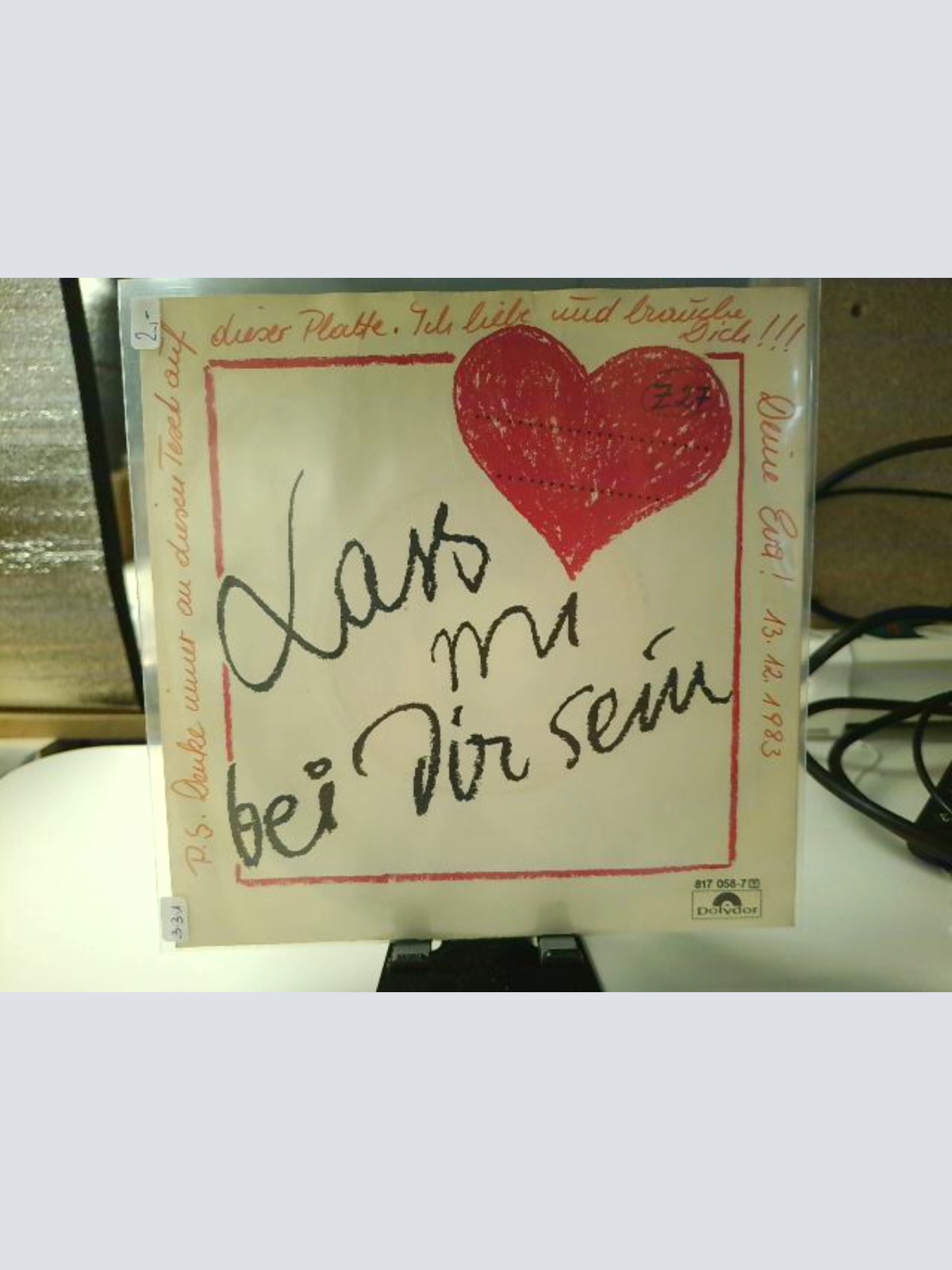 SINGLE / Wilfried – Lass Mi Bei Dir Sein