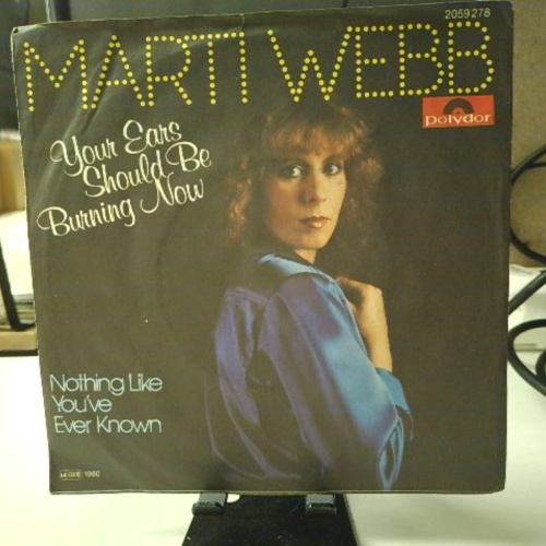 SINGLE / Marti Webb – Your Ears Should Be Burning Now