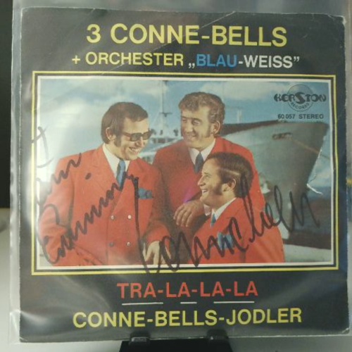 SINGLE / 3 Conne-Bells + Orchester "Blau-Weiss" – Tra-La-La-La