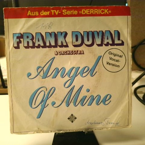 SINGLE / Frank Duval & Orchestra – Angel Of Mine