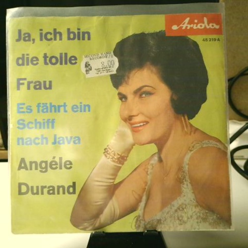 SINGLE / Angéle Durand* – Ja, Ich Bin Die Tolle Frau