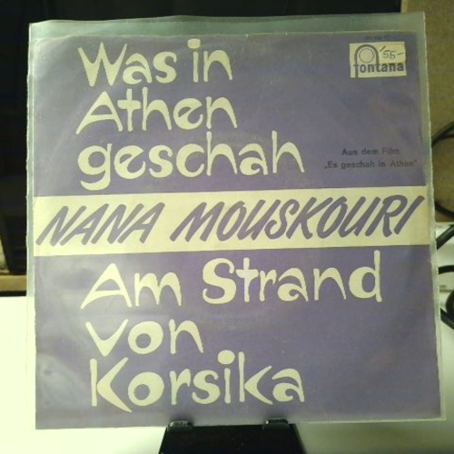 SINGLE / Nana Mouskouri – Was In Athen Geschah