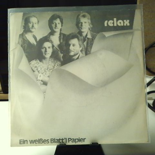 SINGLE / Relax (2) – Ein Weißes Blatt'l Papier