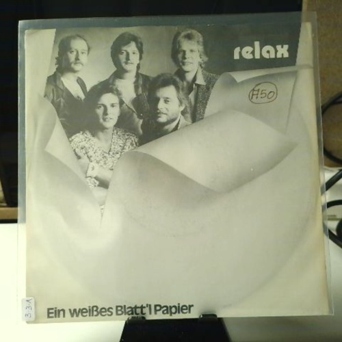 SINGLE / Relax (2) – Ein Weißes Blatt'l Papier