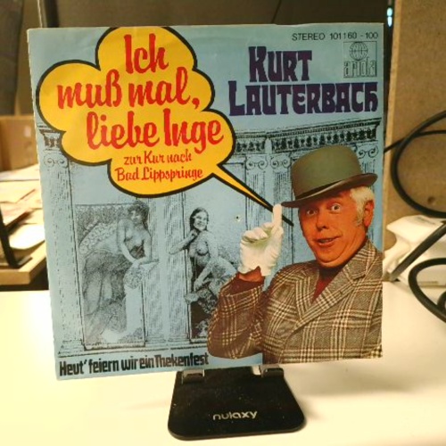 SINGLE / Kurt Lauterbach – Ich Muß Mal, Liebe Inge (Zur Kur Nach Bad Lippspringe)