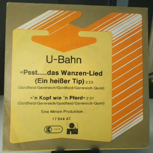 SINGLE / U-Bahn (5) – Psst.....Das Wanzen-Lied (Ein Heißer Tip)