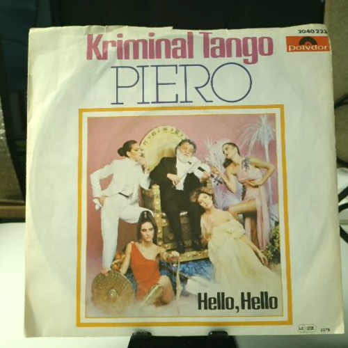 SINGLE / Piero – Kriminal Tango