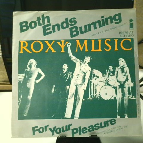 SINGLE / Roxy Music – Both Ends Burning