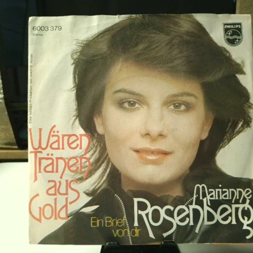 SINGLE / Marianne Rosenberg – Wären Tränen Aus Gold