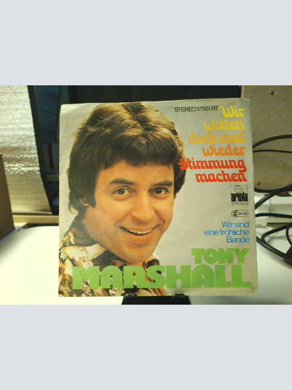 SINGLE / Tony Marshall – Wir Wollen Doch Mal Wieder Stimmung Machen
