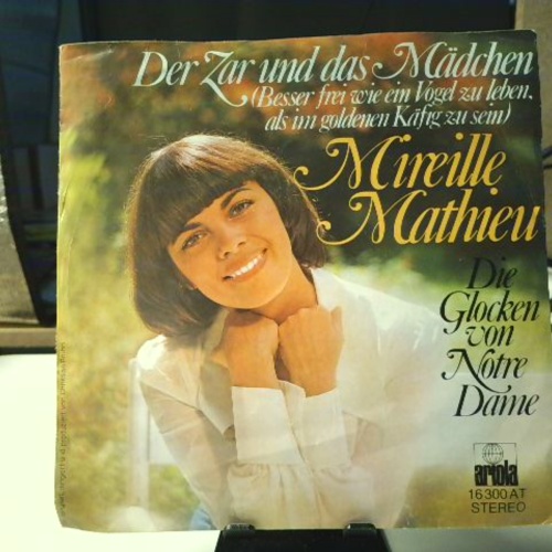 SINGLE / Mireille Mathieu – Der Zar Und Das Mädchen
