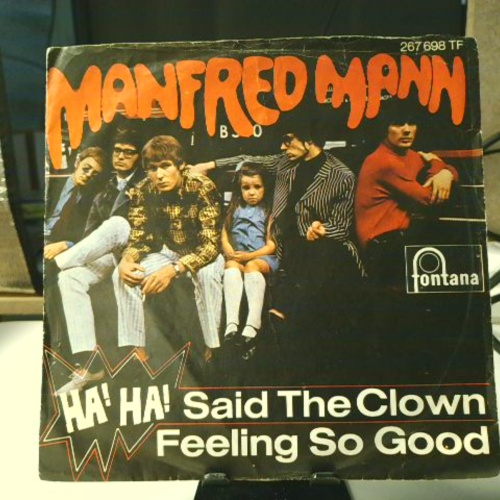 SINGLE / Manfred Mann – Ha! Ha! Said The Clown