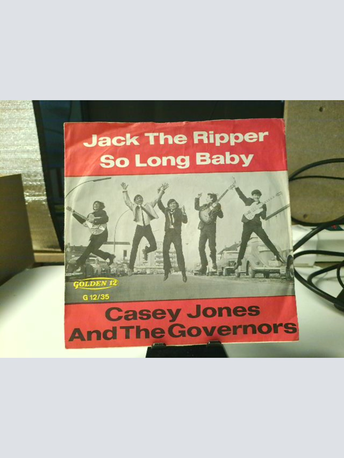 SINGLE / Casey Jones And The Governors* – Jack The Ripper / So Long Baby