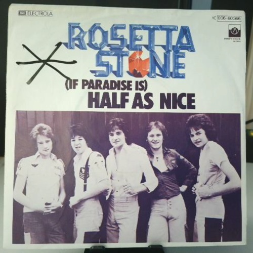 SINGLE / Rosetta Stone (2) – (If Paradise Is) Half As Nice