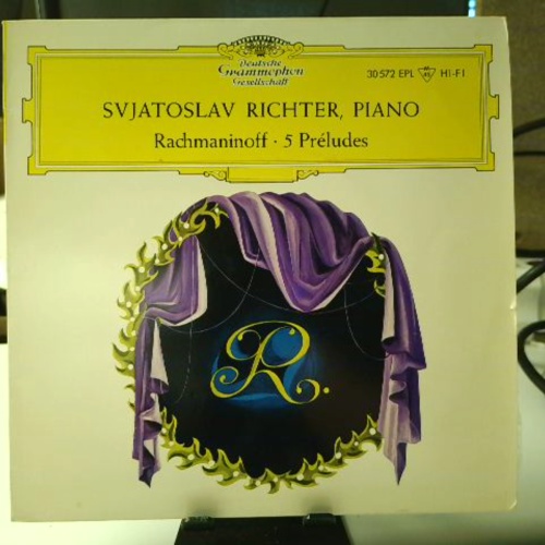 SINGLE / Svjatoslav Richter*, Rachmaninoff* – 5 Préludes